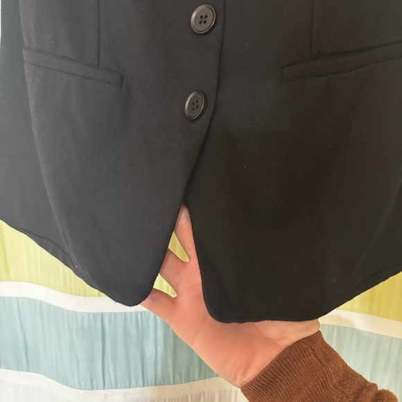 Anthropologie Sunday in Brooklyn Black Buttoned Top Sz Medium - Picture 6 of 9